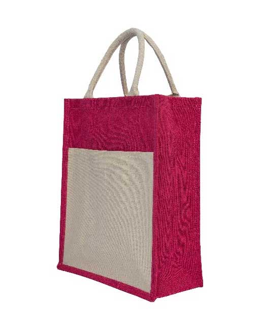 JB04 Jute Bag Magenta